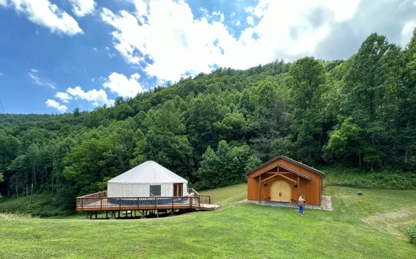 Steps away from the Celestial Hall and Center